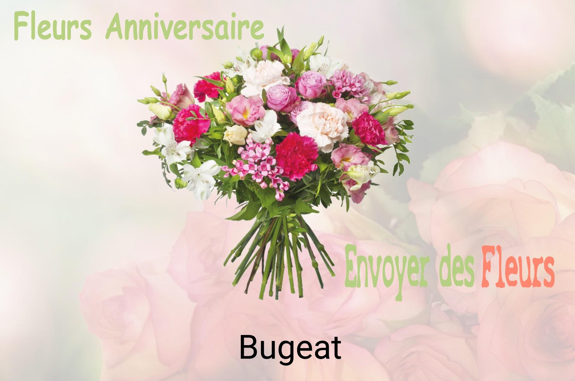 Bouquet de fleurs d’anniversaire livré à Bugeat