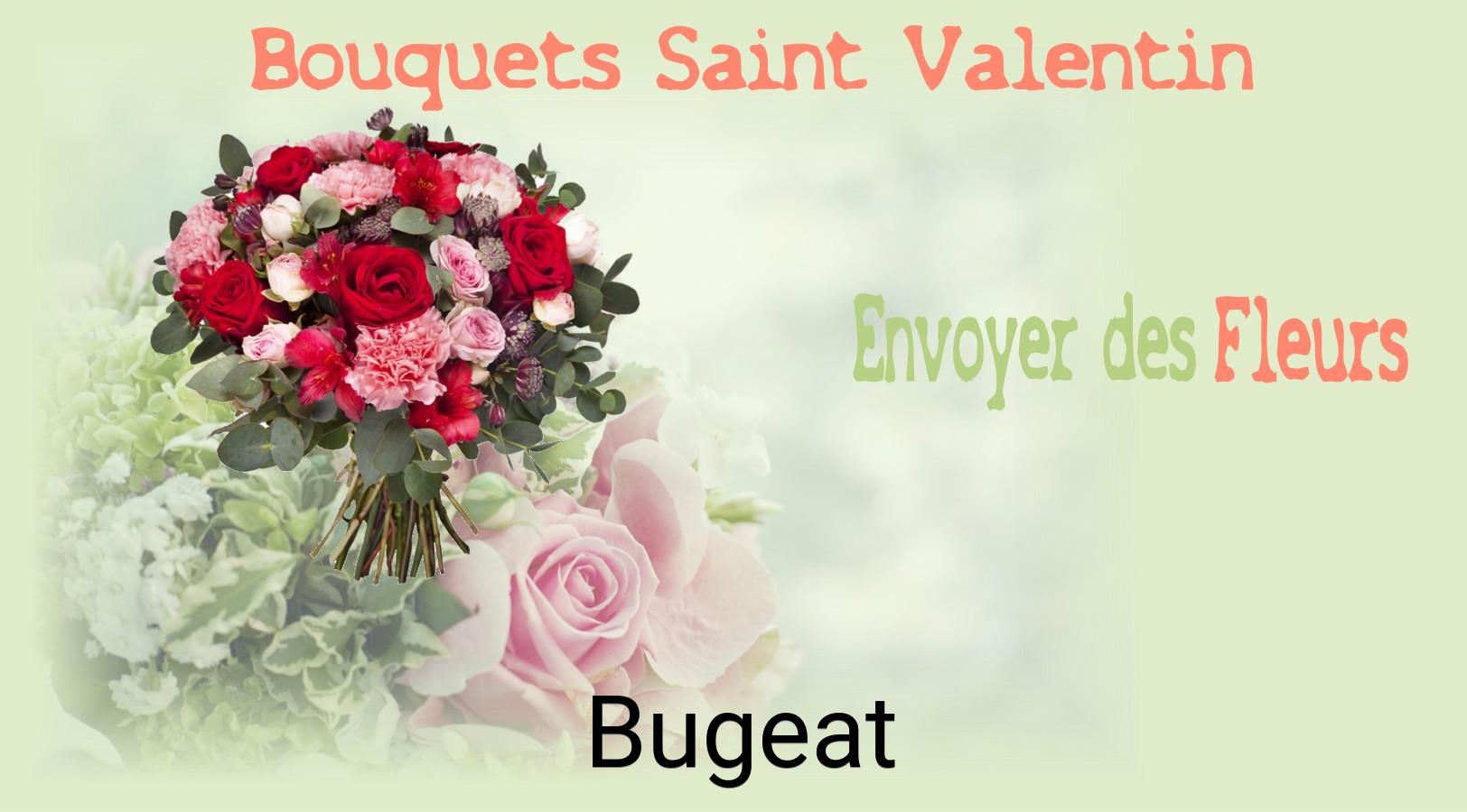 Roses de Saint-Valentin livrées à Bugeat